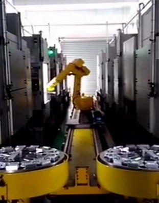 Robot loading and unloading