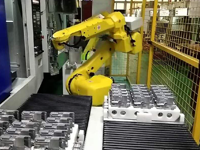 CNC机器人自动上下料